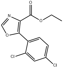 Ethyl 5-(2,4-dichlorophenyl)oxazole-4-carboxylate price.