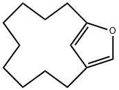 12-Oxabicyclo[9.2.1]tetradeca-11(14),13(1)-diene Struktur