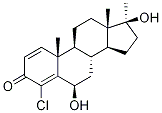 6β-Hydroxy-oral turinabol Struktur