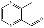 2-PYRAZINECARBOXALDEHYDE, 3-METHYL- Struktur