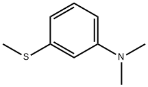 N,N-Dimethyl-3-(methylthio)aniline Struktur