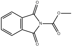 1,3-Dioxo-2-isoindolinecarboxylic acid methyl ester Struktur