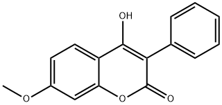 4-HYDROXY-7-METHOXY-3-PHENYLCOUMARIN  9&