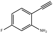 Benzenamine, 2-ethynyl-5-fluoro- (9CI) Struktur