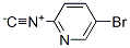 Pyridine, 5-bromo-2-isocyano- (9CI) Struktur