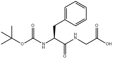 BOC-PHE-GLY-OH Struktur