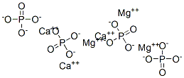 calcium magnesium orthophosphate Struktur