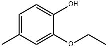 2-ETHOXY-4-METHYLPHENOL Structure