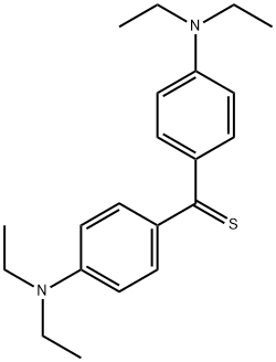 bis(4-diethylaminophenyl)methanethione Struktur