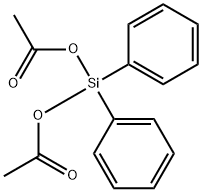 DIPHENYLDIACETOXYSILANE Struktur