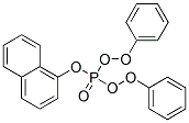 1-diphenoxyphosphoryloxynaphthalene Struktur