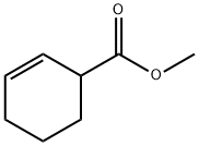 2-Cyclohexene-1-carboxylic acid methyl ester Struktur