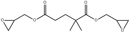 bis(2,3-epoxypropyl) 2,2-dimethylglutarate Struktur