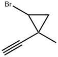 Cyclopropane, 2-bromo-1-ethynyl-1-methyl- (7CI,8CI) Struktur