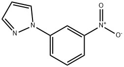 1-(3-nitrophenyl)-1H-pyrazole Struktur