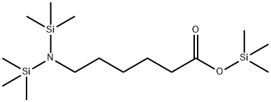 6-[Bis(trimethylsilyl)amino]hexanoic acid trimethylsilyl ester Struktur