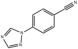 4-(1H-1,2,4-triazol-1-yl)benzonitrile Struktur