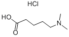 5-(DIMETHYLAMINO)-PENTANOIC ACID HYDROCHLORIDE Struktur