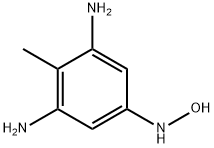 1,3,5-Benzenetriamine,  N5-hydroxy-2-methyl- Struktur