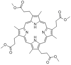 COPROPORPHYRIN I TETRAMETHYL ESTER Struktur