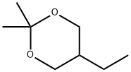 1,3-Dioxane, 5-ethyl-2,2-dimethyl- Struktur