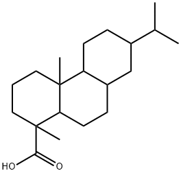 TETRAHYDROABIETIC ACID Struktur