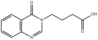 4-(4-OXOQUINAZOLIN-3(4H)-YL)BUTANOIC ACID Struktur