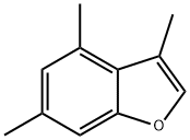 Benzofuran,  3,4,6-trimethyl- Struktur