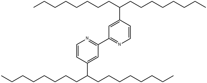 4,4'-Bis(1-octylnonyl)-2,2'-bipyridine Struktur