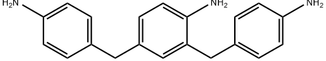 2,4-bis(p-aminobenzyl)aniline  Struktur