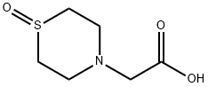 1-OXIDE-4-THIOMORPHOLINE ACETIC ACID Struktur