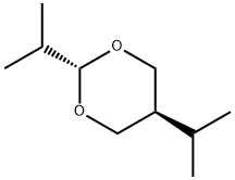 2,5-dipropan-2-yl-1,3-dioxane Struktur