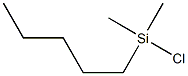 N-PENTYLDIMETHYLCHLOROSILANE Struktur