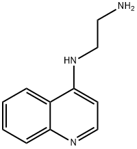 4-(2-AMINOETHYL)AMINOQUINOLINE Struktur