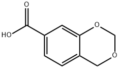 4H-1,3-BENZODIOXINE-7-CARBOXYLIC ACID,97% Struktur