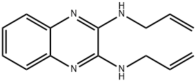 N,N'-Bis(2-propenyl)-2,3-quinoxalinediamine Struktur