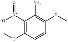 3,6-Dimethoxy-2-nitroaniline Struktur