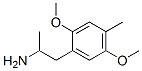 1-(2,5-dimethoxy-4-methyl-phenyl)propan-2-amine Struktur