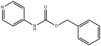 Carbamic acid, 4-pyridinyl-, phenylmethyl ester (9CI) Struktur