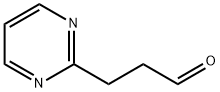 2-Pyrimidinepropanal (9CI) Struktur