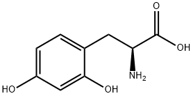 2,4-Dihydroxy-L-Phenylalanine Struktur