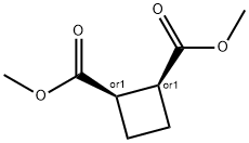 CIS-1,2-CYCLOBUTANEDICARBOXYLIC ACID DIMETHYL ESTER Struktur