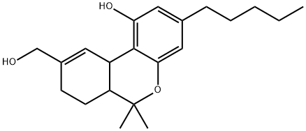 (+/-)-11-HYDROXY-DELTA9-THC Struktur