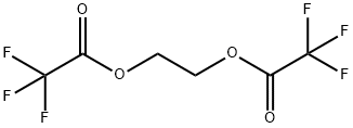 Bis(trifluoroacetic acid)ethylene ester Struktur