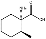 Cyclohexanecarboxylic acid, 1-amino-2-methyl-, (1S,2S)- (9CI) Struktur