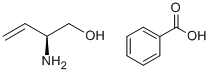 (S)-2-AMINOBUT-3-EN-1-OL, BENZOATE SALT Structure