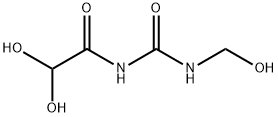 Acetamide, 2,2-dihydroxy-N-[[(hydroxymethyl)amino]carbonyl]- (9CI) Struktur