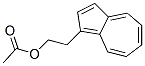 1-Azuleneethanol acetate Struktur