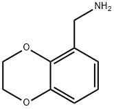 2,3-DIHYDRO-1,4-BENZODIOXIN-5-YLMETHYLAMINE HYDROCHLORIDE Struktur