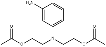 2,2'-[(3-aminophenyl)imino]bisethyl diacetate  Struktur